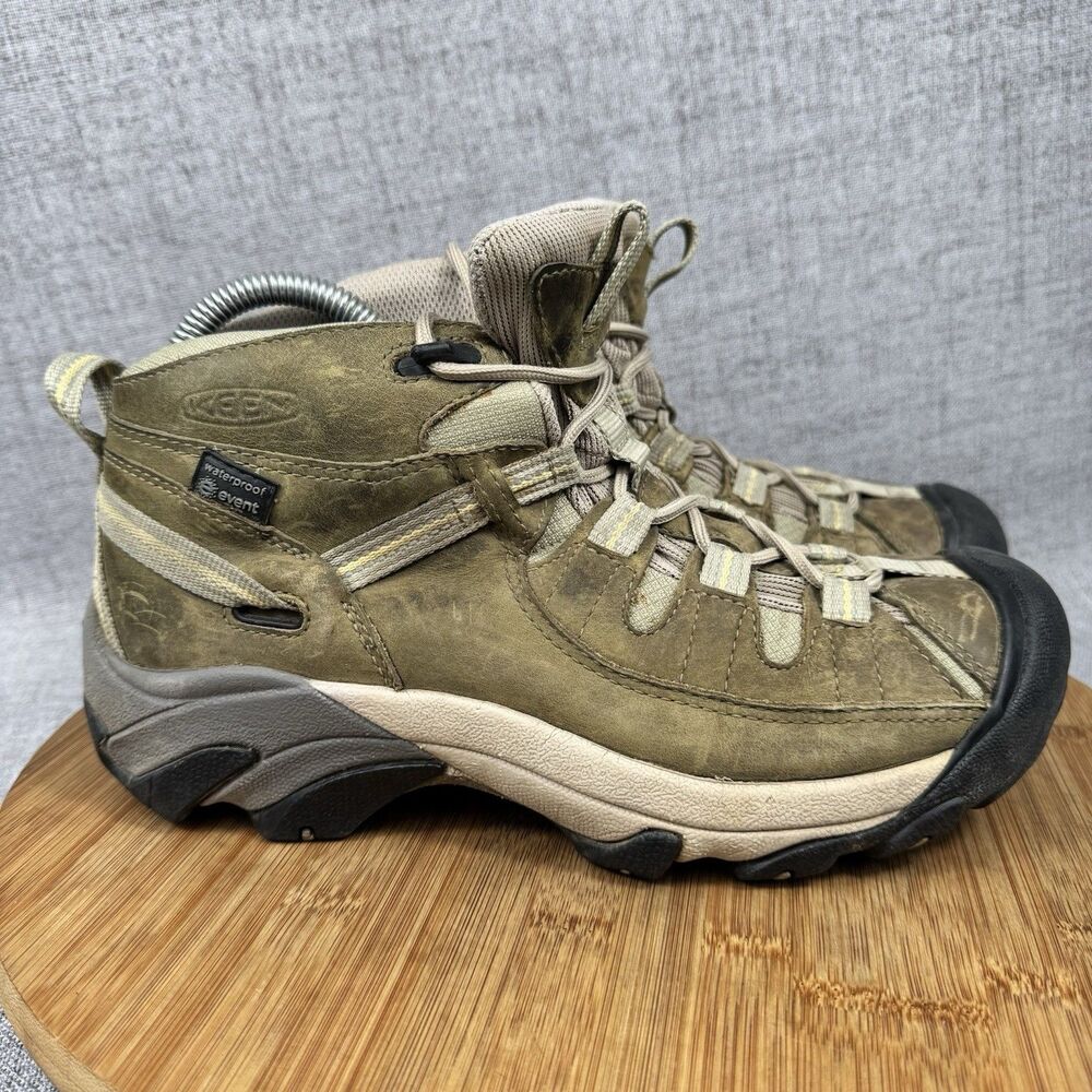 Keen Targhee ll Mid Hiking Boots Women's Size 8.5 Waterproof Leather
